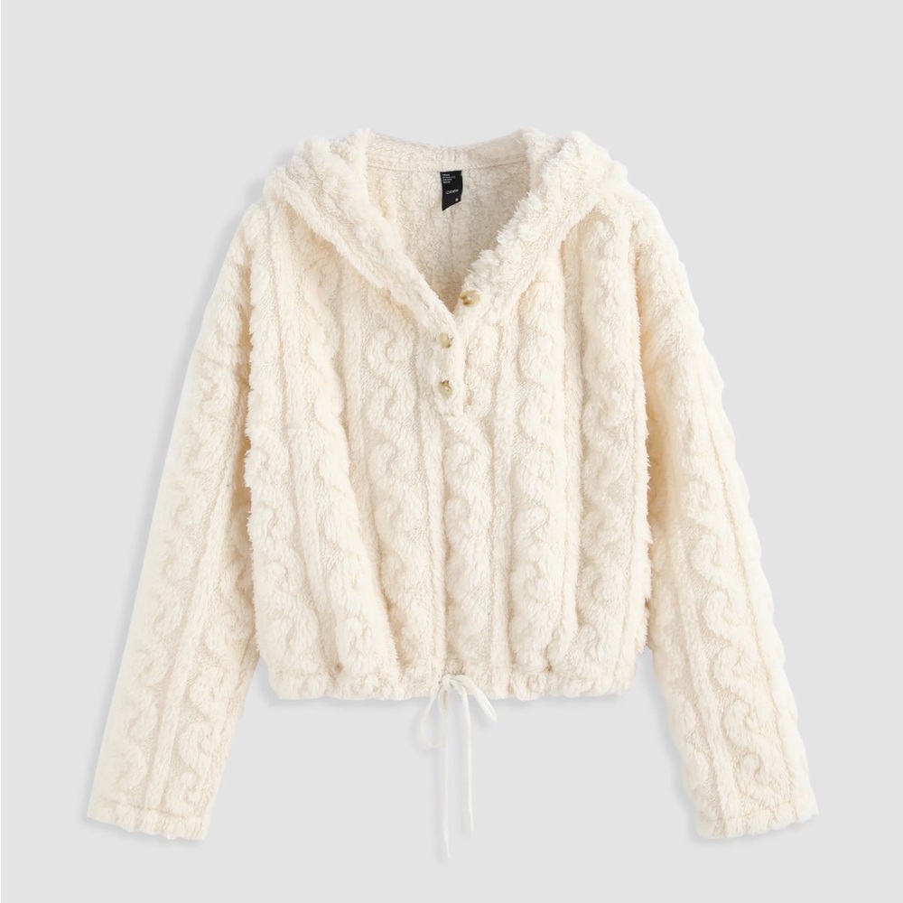 Cozy Solid Long Sleeve Hoodie